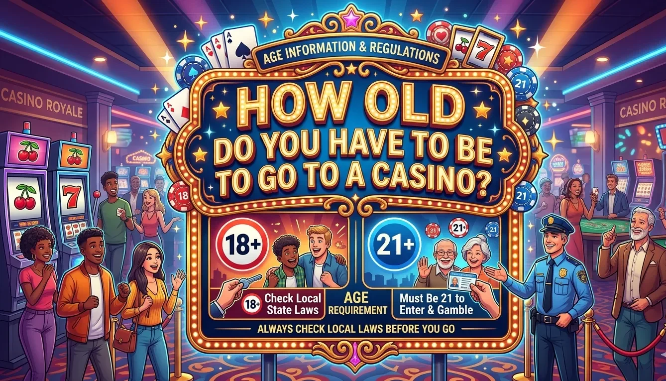 How Old Do You Have To Be To Go To A Casino