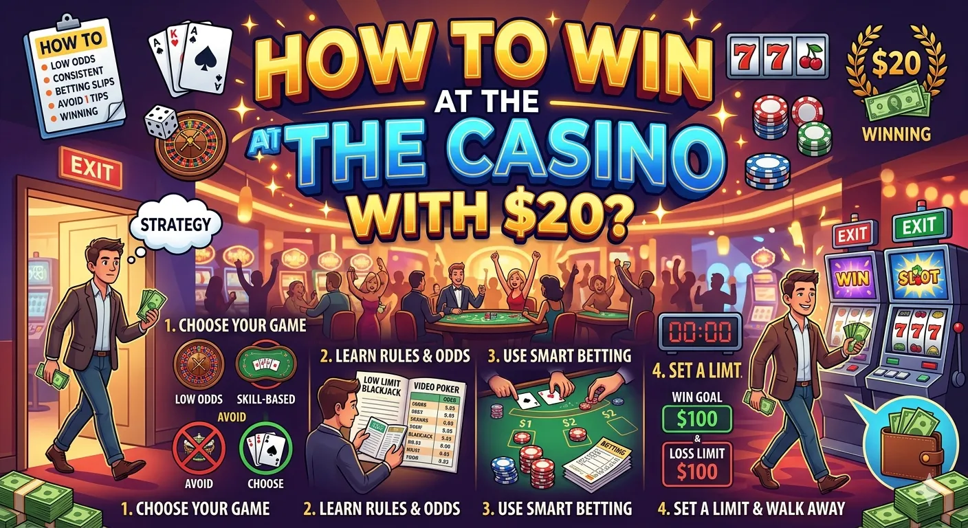 How To Win At The Casino With $20