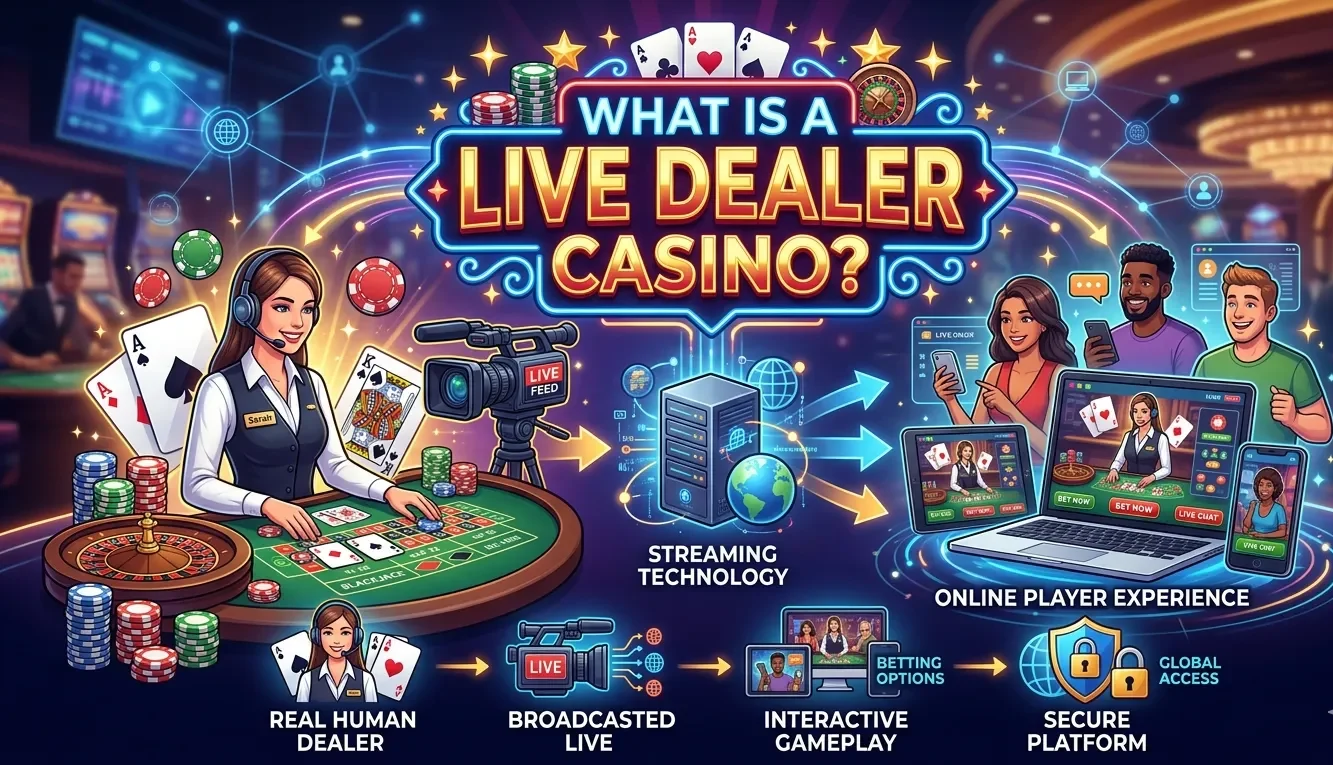 What Is a Live Dealer Casino