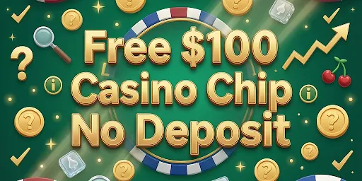 Free $100 Casino Chip No Deposit