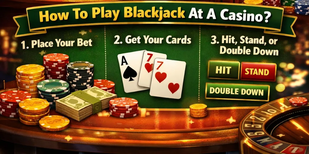 how to-play blackjack at a casino